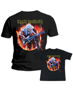 Duo-rocksæt | Iron Maiden Far T-shirt & T-shirt til børn